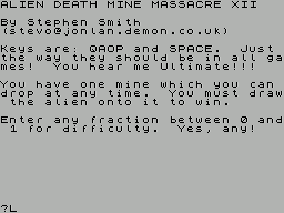 Alien Death Mine Massacre XII (1997)(CSSCGC)